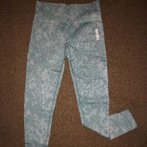 Gymshark Adapt Animal Seamless Leggings - Light Green
